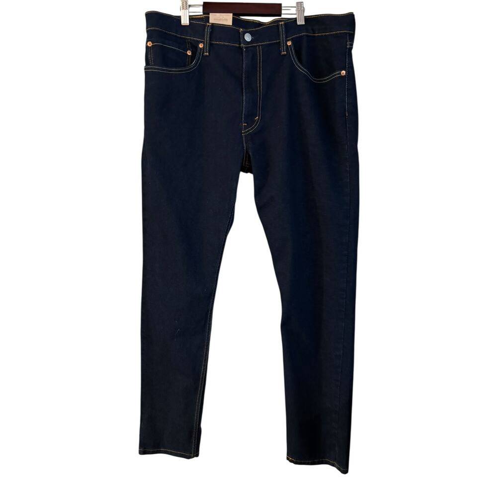 Levi's 512 Slim Taper Jeans Men's 36 x 32 Skinny Straight Dark Wash Denim